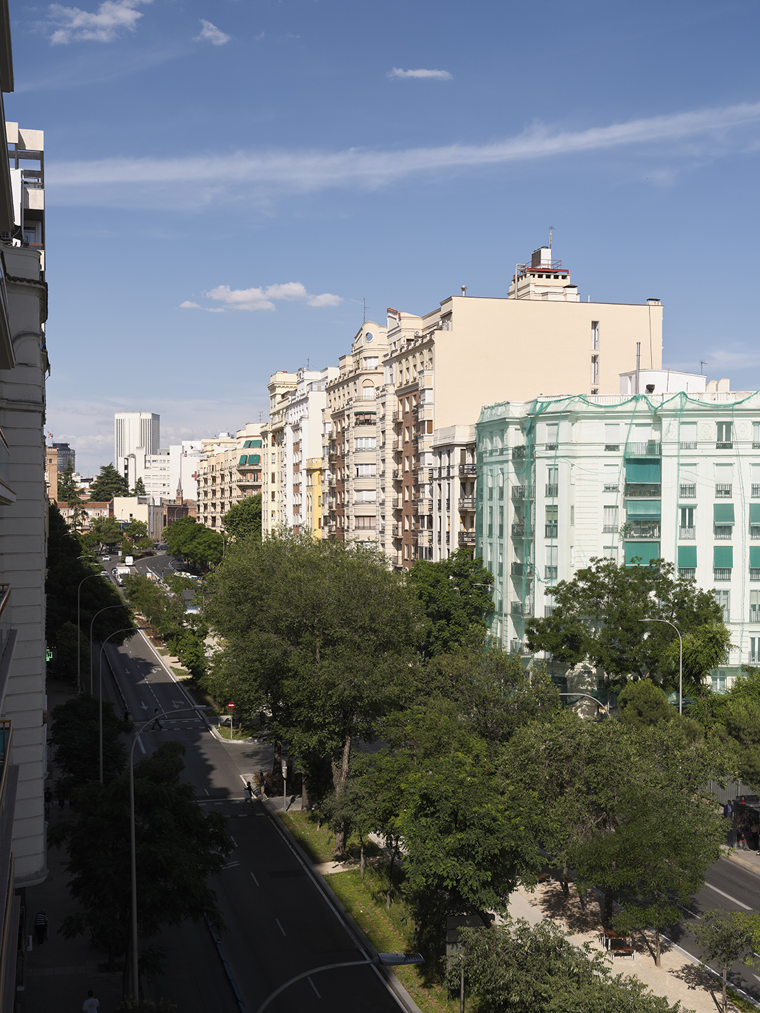 Vista desde la casa a Avenida Reina Victoria